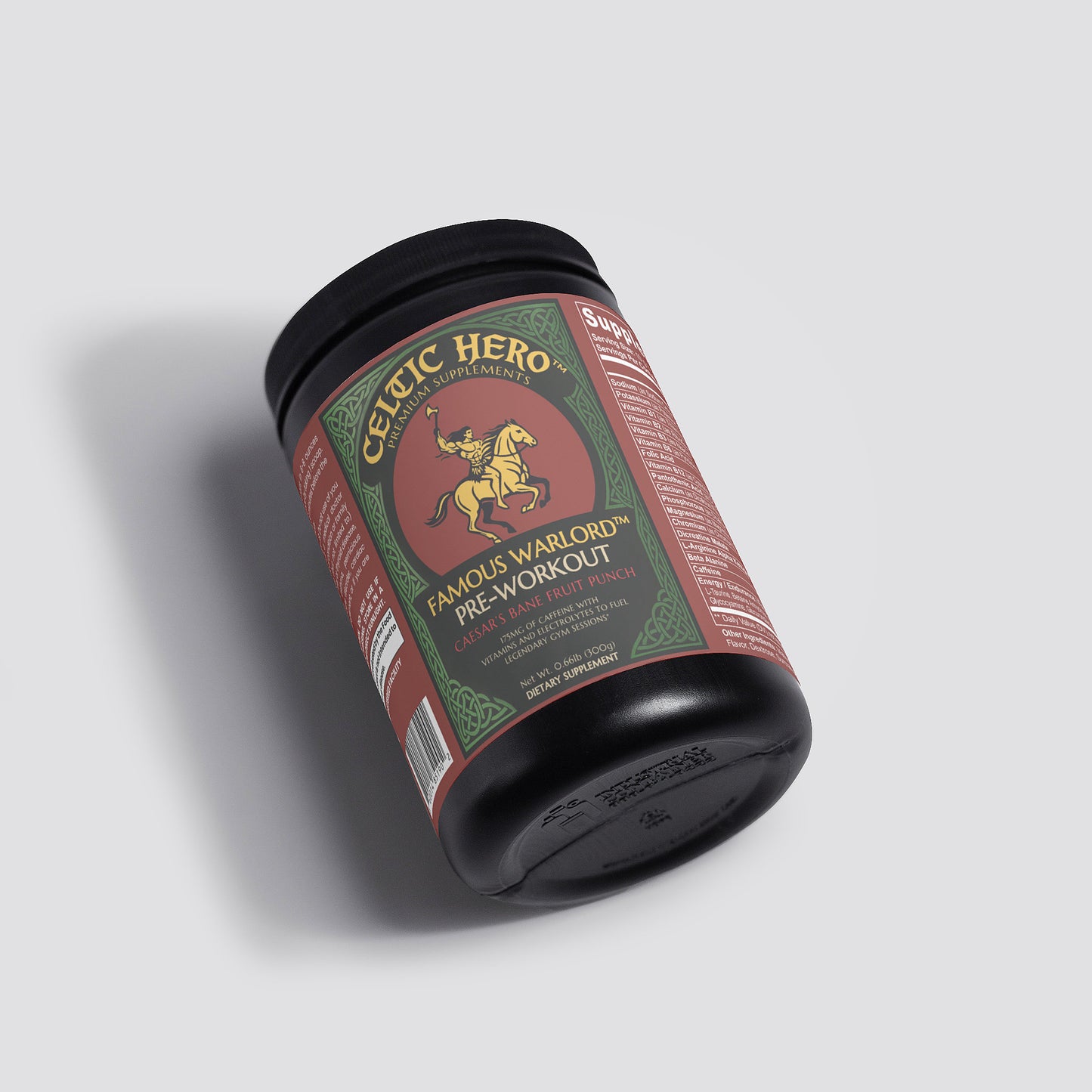 Famous Warlord Pre-Workout (Fruit Punch)