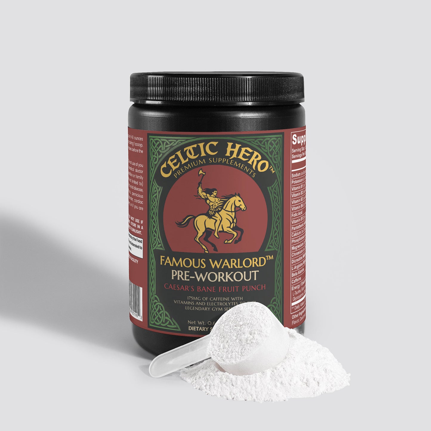 Famous Warlord Pre-Workout (Fruit Punch)