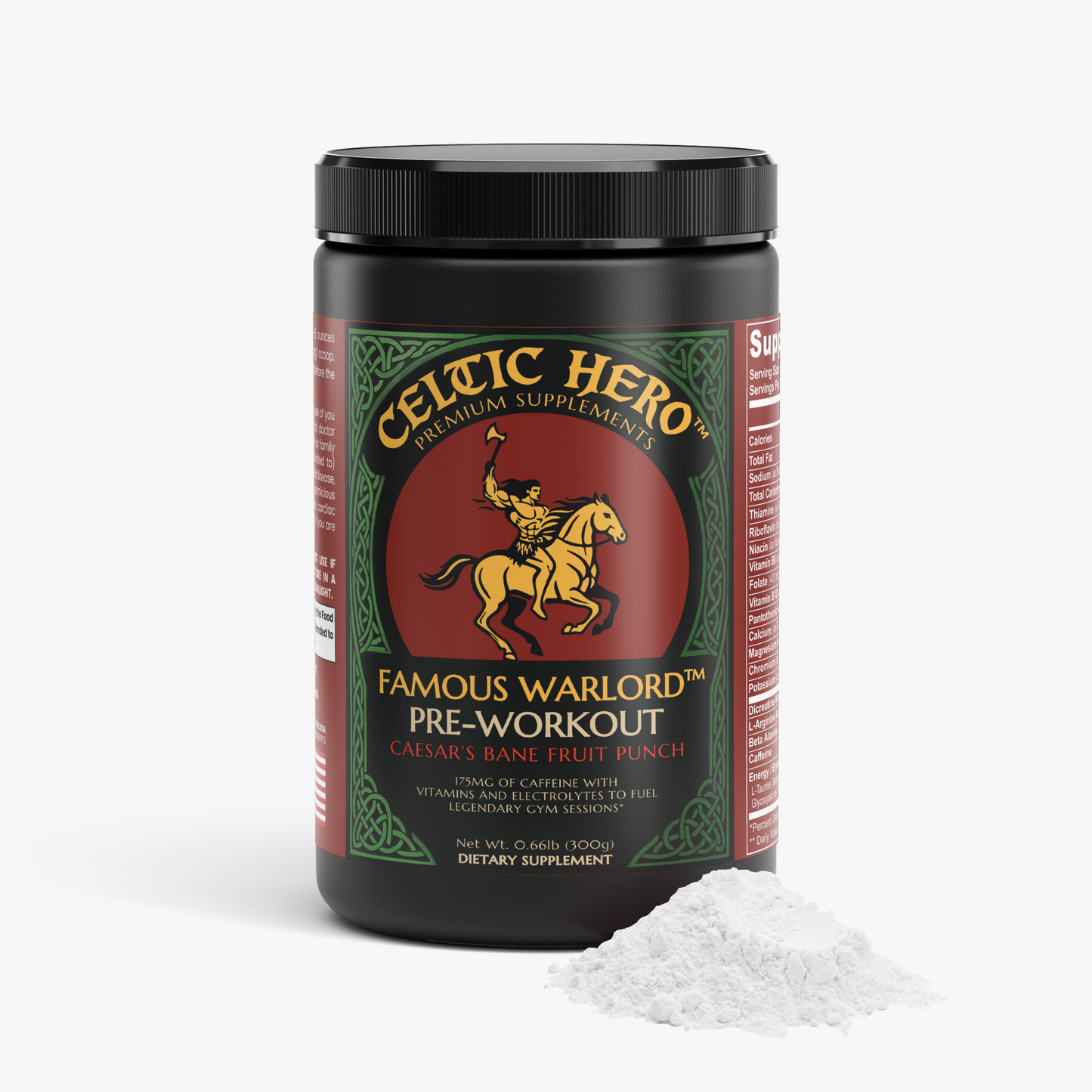 Famous Warlord Pre-Workout (Fruit Punch)