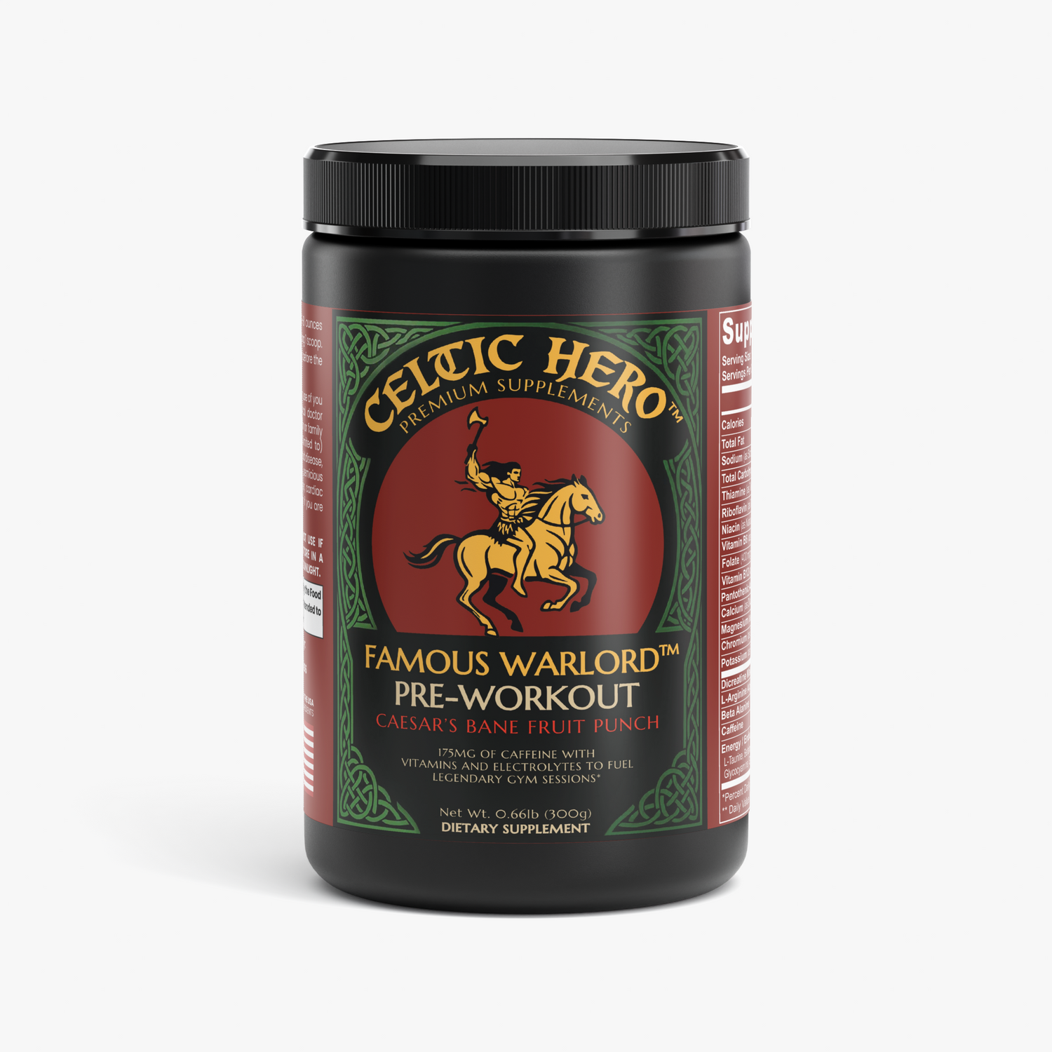 Famous Warlord Pre-Workout (Fruit Punch)